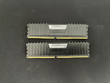 Corsair 2x 4GB DDR4 3000Mhz beschikbaar voor biedingen
