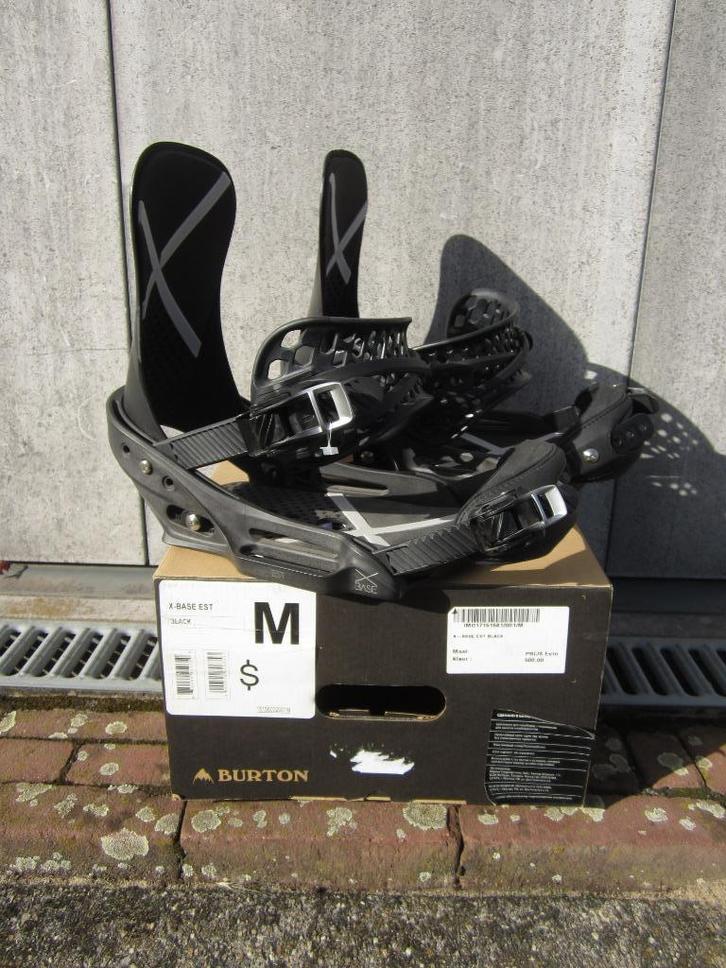 Nieuwe Burton X-Base EST bindingen maat M, Sport en Fitness, Snowboarden, Nieuw, Bindingen, Ophalen of Verzenden