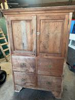 Antieke kast teak vintage, Antiek en Kunst, Antiek | Meubels | Kasten, Ophalen