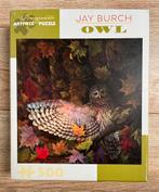 Pomegranate kunst puzzel 500 stukjes Owl/ Uil, Hobby en Vrije tijd, Denksport en Puzzels, Ophalen of Verzenden, 500 t/m 1500 stukjes