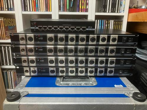 PLS DMX splitter & booster 1 in & 7out, Muziek en Instrumenten, Licht en Laser, Overige typen, Verzenden