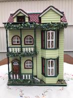 Groot kersthuis met verlichting., Ophalen, Gebruikt