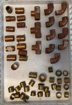 Soldeerfittingen, koppelingen, T-stukken, knietjes, Doe-het-zelf en Verbouw, Overige materialen, Gebruikt, Minder dan 20 mm, Overige typen