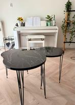 Bijzettafels Set van 3, Ophalen, Minder dan 45 cm, Minder dan 55 cm, Metaal of Aluminium