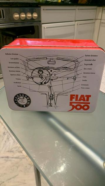 Analoog klokje Fiat 500 beschikbaar voor biedingen
