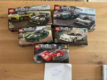 Lego SpeedChampions set 76906 / 76907 / 76908 / 76909 /76910 beschikbaar voor biedingen