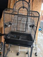 Papegaaien parkieten kooi strong, Dieren en Toebehoren, Vogels | Hokken en Kooien, Ophalen of Verzenden, Zo goed als nieuw, Metaal