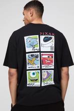 Disney shirts - Pixar & Monsters Inc., Zwart, Nieuw, Ophalen of Verzenden, Disney