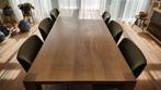 Eettafel  met stoelen!, Huis en Inrichting, Tafels | Eettafels, 200 cm of meer, 100 tot 150 cm, Gebruikt, Rechthoekig