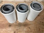 Complete rookgasafvoer set Ø80/125, Pvc, Ophalen of Verzenden, Zo goed als nieuw, Minder dan 2 meter