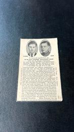 Bidprentje oorlog Wim & André van der Veer 3 mei 1943, Ophalen of Verzenden
