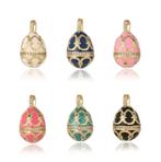 Luxe Fabergé-Style Paasei Hanger 18K - Verguld Messing, Overige voorstellingen, Verzenden, Nieuw, Xdh Tech