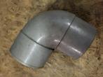 Bocht pvc 87 gr./ 30.                         Rond 100 cm., Doe-het-zelf en Verbouw, Buizen en Afvoer, Bochten, Pvc, Nieuw, Ophalen of Verzenden