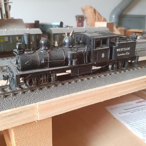 roundhouse 202 west side lumber co schaal h0 Sagami motor, Hobby en Vrije tijd, Modeltreinen | H0, Gebruikt, Locomotief, Gelijkstroom