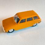 Peugeot 204 Break Plastic Norev jaren 60 /70 Oranje, Hobby en Vrije tijd, Modelauto's | 1:43, Ophalen of Verzenden, Gebruikt, Auto