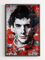 XXL Glasschilderijen | Ayron Senna F1 Tribute - 6 sizes, Oorspronkelijke maker, Verzenden, Nieuw, 125 cm of meer