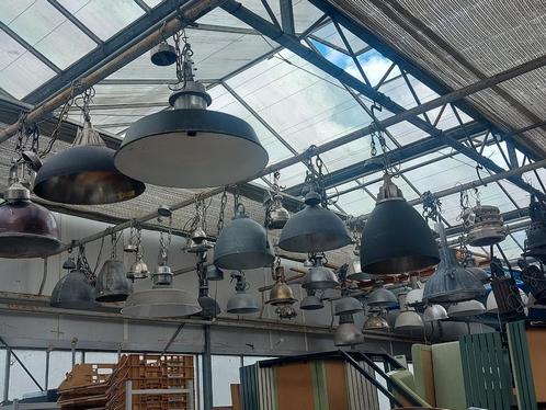 Industriele lampen verschillende modellen, Huis en Inrichting, Lampen | Plafondlampen, Zo goed als nieuw, Ophalen