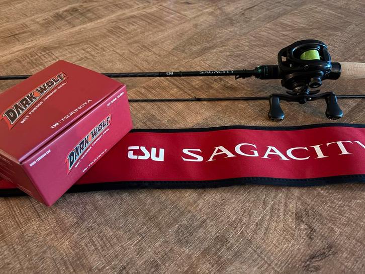 Tsurinoya BFS Set - Perfecte Staat!, Watersport en Boten, Hengelsport | Roofvissen, Zo goed als nieuw, Complete set, Ophalen