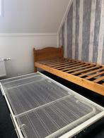 1-persoonsbed onderschuif , snel ophalen, Ophalen, 90 cm, Eenpersoons, Wit
