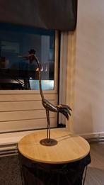 Metalen beeld van een vogel, 51 cm hoog, Ophalen of Verzenden