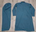 Maat S blauw indiase Afghaanse Hindoestaanse salwar kameez, Ophalen of Verzenden, Zo goed als nieuw, Maat 46 (S) of kleiner, Carnaval