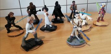 Star Wars figurine. Lucas film. 95 mm. 9 stuks.  beschikbaar voor biedingen