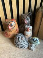 Uiltjes Tonala verzameling van 6 stuks handmade Mexico, Ophalen, Gebruikt, Dier