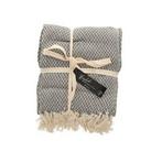 JENS Living Recycled Cotton Plaid Wafel Blauw, Ophalen of Verzenden, Nieuw