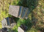 Gratis 75 grindtegels, Ophalen, Gebruikt, Beton, Terrastegels