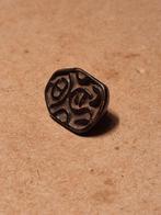 Bronzen zegel stempel bodemvondst, Antiek en Kunst, Verzenden