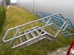 Stalen trap, Doe-het-zelf en Verbouw, Ladders en Trappen, Ophalen of Verzenden, Zo goed als nieuw, 2 tot 4 meter