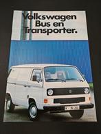 Brochure Volkswagen Bus & Transporter 1985, Ophalen of Verzenden, Zo goed als nieuw, Volkswagen