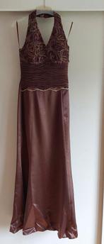 Galajurk. Elegante Avond-/Galajurk Maat 40, Maat 38/40 (M), Bruin, Ophalen of Verzenden, Zo goed als nieuw