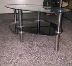 Salontafel - gratis af te halen, Ophalen, Minder dan 45 cm, Gebruikt, Glas