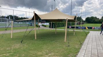 Stretchtent 5 x 7 meter te koop beschikbaar voor biedingen