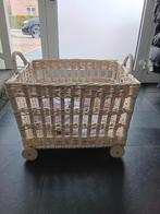 Mand creme op wieltjes, Ophalen, Minder dan 50 cm, 50 tot 100 cm, Zo goed als nieuw