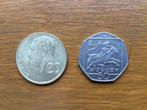 Munt Cyprus 20 mils 1998 en 50 mils 1996, Postzegels en Munten, Munten | Europa | Euromunten, Verzenden, Cyprus, 2 euro, Losse munt