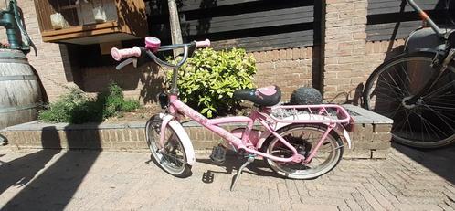 leuke meisjesfiets roze, Fietsen en Brommers, Fietsen | Meisjes, Zo goed als nieuw, 16 inch, Handrem, Ophalen