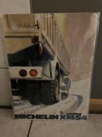 Michelin XM+S4 reclameplaat 30 x 40 cm, Ophalen of Verzenden, Zo goed als nieuw, Reclamebord
