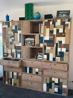 Stoere grote kast RUIG, Ophalen, Gebruikt, 200 cm of meer, 25 tot 50 cm