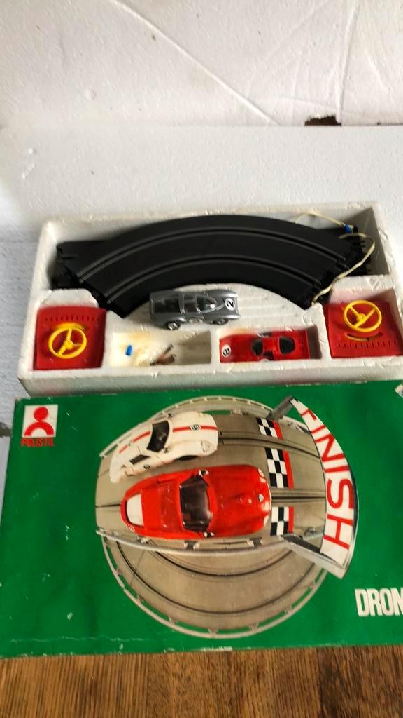 Polistil Dromocar  1;43  electr. racbaan in doos, Kinderen en Baby's, Speelgoed | Racebanen, Zo goed als nieuw, Elektrisch, Overige merken