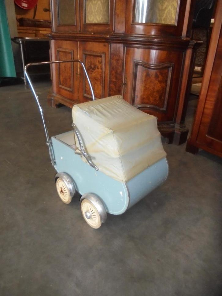 Antieke Poppenwagen/Kinderwagen, Antiek en Kunst, Antiek | Speelgoed, Ophalen