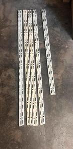 Duraline wandrail div lengtes, Doe-het-zelf en Verbouw, IJzerwaren en Bevestigingsmiddelen, Ophalen of Verzenden, Gebruikt, 100 tot 250 mm