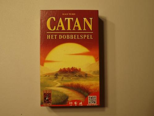 "Catan" het dobbelspel, compleet, ZGAN !!, Hobby en Vrije tijd, Gezelschapsspellen | Overige, Zo goed als nieuw, Een of twee spelers