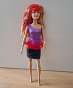 Pop Mattel barbie gitarist rock n royals rood haar, Kinderen en Baby's, Speelgoed | Poppen, Ophalen of Verzenden, Zo goed als nieuw