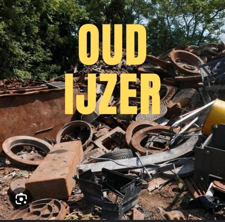 Gevraagd oudijzer omgeving assen, Doe-het-zelf en Verbouw, Metalen, Gebruikt, Ophalen of Verzenden