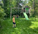 Speeltoestel met speelhuisje, schommel, klimwand en glijbaan, Kinderen en Baby's, Speelgoed | Buiten | Speeltoestellen, Ophalen of Verzenden