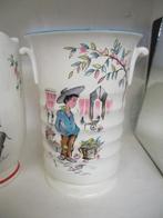 Vaas crown ducal ware england, ezel, marktkraam, retro -jong, Ophalen of Verzenden