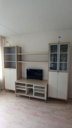Wandmeubel, tv kast, salontafel en ladekast. Wit, beuken., Ophalen, 250 tot 300 cm, Gebruikt, 200 cm of meer