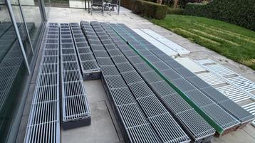 8x Convector put + 4x radiator (afkomstig uit moderne villa) beschikbaar voor biedingen